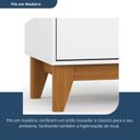 Ver imagem 4 de Cômoda para Quarto 1 Porta 3 Gavetas Magia