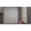 Ver imagem 3 de Persiana Vertical Branca - 2,40m Larg X 2,70m Alt - Tecido Blackout - Persianet