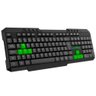 Kit Teclado e Mouse Python Vivensis - 420 Preto/verde Bivolt - 4
