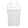 Cesto Quadrado com Tampa Vai e Vem 60l Azul - 4