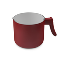 Ver imagem 1 de Fervedor Soft Touch Hercules 12x10,5cm Antiaderente Vermelho