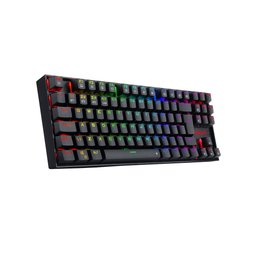 Teclado Redragon Kumara Pro Rgb Sem Fio Preto Switch Marrom - 5