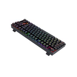 Teclado Redragon Kumara Pro Rgb Sem Fio Preto Switch Marrom - 6