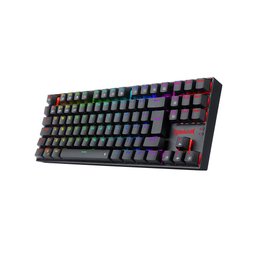 Teclado Redragon Kumara Pro Rgb Sem Fio Preto Switch Marrom - 2