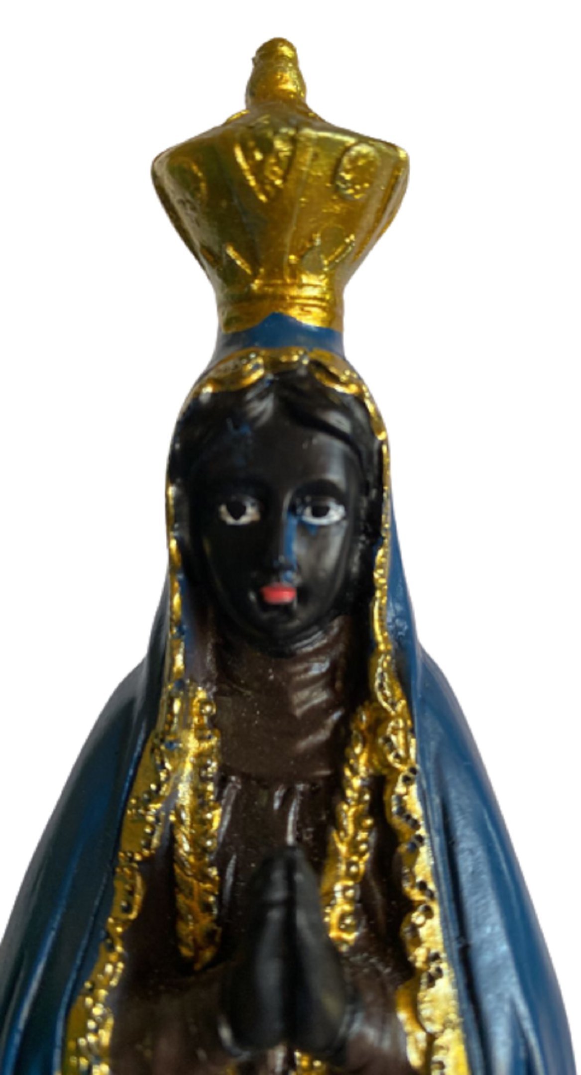 Imagem De Nossa Senhora Aparecida Santa Em Resina 20,5 Cm - 3