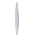 Ver imagem 4 de Kit 5 Tampa Canopla Espelho Cego Super Slim Branco Abs 12cm