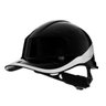 Capacete de Segurança Aba Frontal com Carneira Push Modelo Baseball Diamond V - Delta Plus Preto - 7