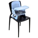Ver imagem 3 de Cadeira Portátil de Alimentação Burigotto Kiwi de 6 Meses até 15 Kg Baby Blue Azul