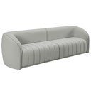 Ver imagem 1 de Sofá 4 Lugares para Sala 252cm Lazio M03 Veludo Creme - Lyam Decor