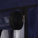 Ver imagem 3 de Roupeiro Guarda Roupa Organizador De Roupa Cabideiro Azul