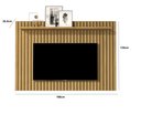 Ver imagem 3 de Painel Ripado Classic 1.6 p/ TV até 65'' - Giga Móveis