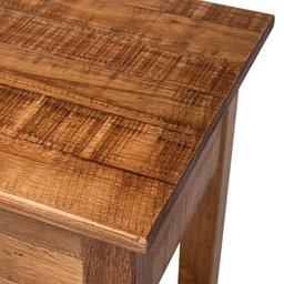 Aparador de Apoio Rústico Decorativo em Madeira Maciça Bh 80cm - Natural - 2