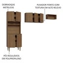 Ver imagem 5 de Armário de Cozinha Compacta Quiosque 235cm Rustic Gourmet Madesa Xa