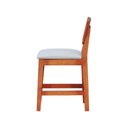 Ver imagem 6 de Conjunto de Jantar Gus 8 Lugares Tampo em MDF com Cadeiras Lyon Amêndoa Assento Linho Bege 180cm