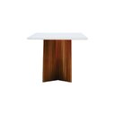 Ver imagem 2 de Conjunto de Jantar Gus 8 Lugares Tampo em MDF com Cadeiras Lyon Amêndoa Assento Linho Bege 180cm
