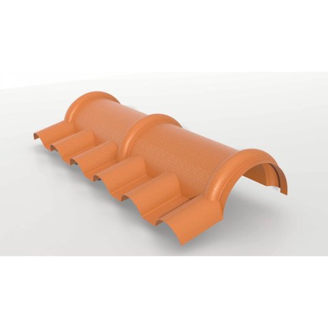 Cumeeira Central Articulada Individual Plan 