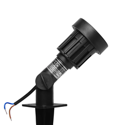 Espeto para Jardim Taschibra Destaco Led 5W Bivolt Preto 3000K - Luz Amarela - 5