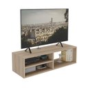 Ver imagem 1 de Rack Suspenso para Tv/dvd/vídeo Game, com Nicho 100% Mdf