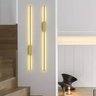 Luminaria Arandela Perfil Led Slim Fit 3 em 1 Luz Indireta Moderna Parede Quarto Sala Recepçao Minim - 10