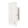 Interruptor Inteligente Zigbee para Iluminação 3 Botões Touch Screen em Vidro Temperado - 7