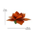 Ver imagem 2 de Castiçal de Festa de Casamento Decorativo para Vela Rustico Simples - Laranja