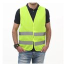 Ver imagem 2 de Colete Sinalizador Faixa Refletiva Epi Segurança do Trabalho Sinalizaçao Ciclista Proteçao Construça