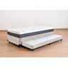 Bicama Solteirão Serenelife - Suede Bege Claro - 4