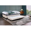 Ver imagem 2 de Bicama Solteirão Serenelife - Suede Bege Claro