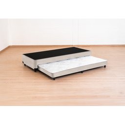 Bicama Solteirão Serenelife - Suede Bege Claro - 5
