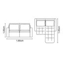 Ver imagem 3 de Sofá França 1,90m Retrátil Reclinável D28 | Best Mobília: Linha Marrom Mescla