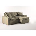 Ver imagem 5 de Sofá França 1,90m Retrátil Reclinável D28 | Best Mobília: Linha Marrom Mescla