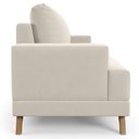 Ver imagem 5 de Sofá 180cm 3 Lugares Pés Curvos Santi Suede D05 Bege - Mpozenato