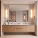 Ver imagem 5 de Arandela Camarim Banheiro Luminária Acrílica LED 60cm Bivolt E27