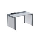 Ver imagem 1 de Escrivaninha Mesa Escritório PSCPP130 130cm Industrial Cinza e Grafito