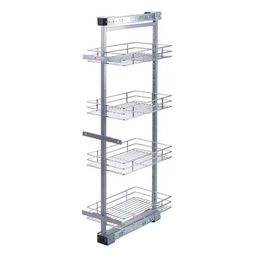 Coluna Deslizante 4 cestos Aramado armário de cozinha Schmit - 2