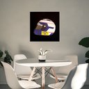 Ver imagem 2 de Quadro 3D Decorativo Helmet AP 1993 Branco - Gran Belo Quadro 3D Capacete F1