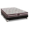 Cama Box Casal: Colchão Molas Pelmex Multilastic Montreal + Base CRC Suede Black(138x188) - 1