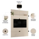 Ver imagem 3 de Painel para Tv 75 Polegadas 179cm Logus Z10 Off White - Mpozenato