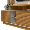 Ver mais imagens de Estante Painel para Tv 60 Pol com Led 200cm Dora L06 Nature/off White - Mpozenato