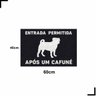 Tapete Capacho Entrada Cafuné Pug 60x40 Cachorro Pet Focinho - 2