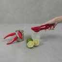 Ver mais imagens de Kit abridor de lata espremedor de limão 2 pç vermelho– Oikos