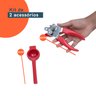 Kit abridor de lata espremedor de limão 2 pç vermelho– Oikos - 2