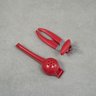 Kit abridor de lata espremedor de limão 2 pç vermelho– Oikos - 5