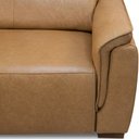 Ver imagem 2 de Sofá Retrátil Reclinável para Sala 3 Lugares 220cm Livorno L06 Couro Camel - Lyam Decor
