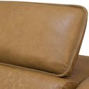 Ver imagem 4 de Sofá Retrátil Reclinável para Sala 3 Lugares 220cm Livorno L06 Couro Camel - Lyam Decor