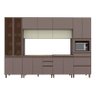 Cozinha Modulada Belize 8 Peças Capuccino – Henn - 1