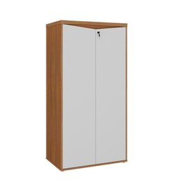 Conjunto Escritório Freijó/branco: Mesa Chefia 6300 + Balcão 6288 - 4
