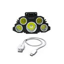 Ver imagem 4 de Lanterna de Cabeça 5 Led Usb Recarregável de Longo Alcance
