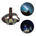 Ver imagem 1 de Lanterna de Cabeça 5 Led Usb Recarregável de Longo Alcance