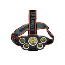 Ver imagem 2 de Lanterna de Cabeça 5 Led Usb Recarregável de Longo Alcance